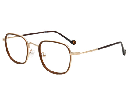 Lewis Rectangle Eyeglasses Frame - Sporty Design