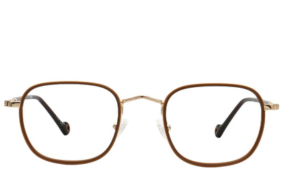 Lewis Rectangle Eyeglasses Frame - Sporty Design