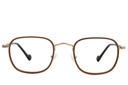 Lewis Rectangle Eyeglasses Frame - Sporty Design