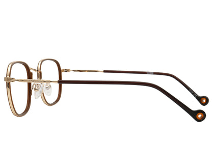 Lewis Rectangle Eyeglasses Frame - Sporty Design