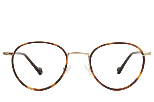 Hawk Pantos Eyeglasses Frame - Metal Design