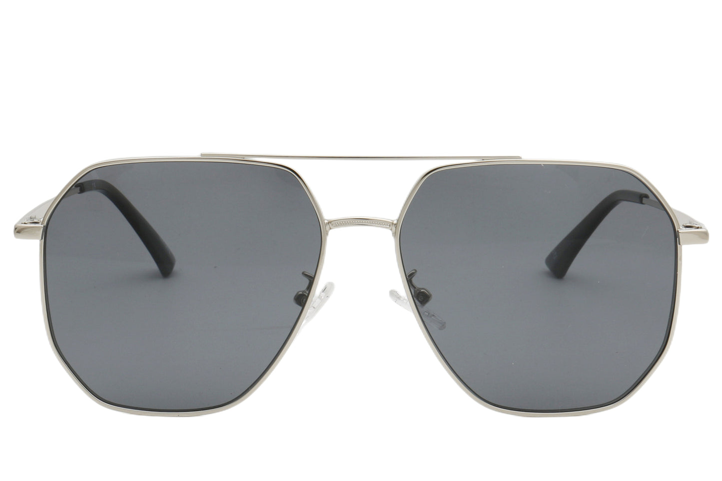 Flymaster Aviator Sunglasses - Gold Frame & Black Lenses