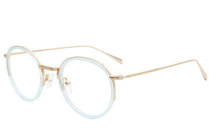 Bellevue Round Eyeglasses Frame - Pink & Black