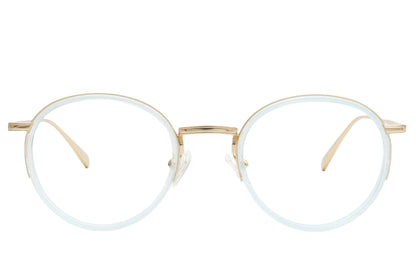 Bellevue Round Eyeglasses Frame - Pink & Black