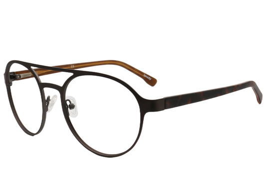 Eric Circular Eyeglasses Frame - Metal & Acetate Blend 
