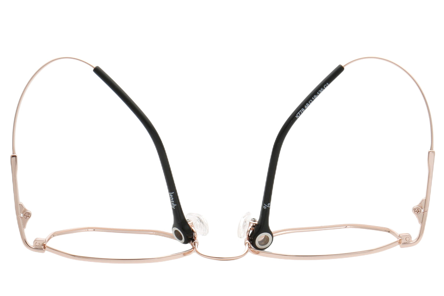 HyperFlex Eyeglasses Frame - Titanium Diamond Shape