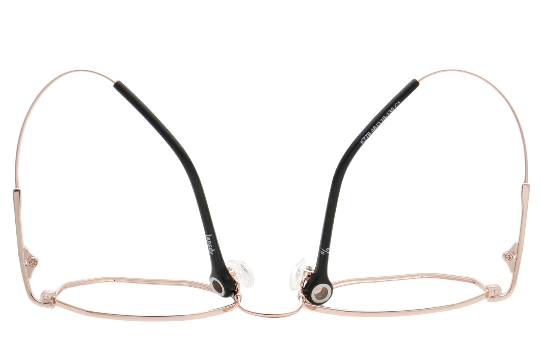 HyperFlex Eyeglasses Frame - Titanium Diamond Shape