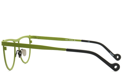 Bomb Semi-Circle Titanium Eyeglasses Frame - Bold & Stylish