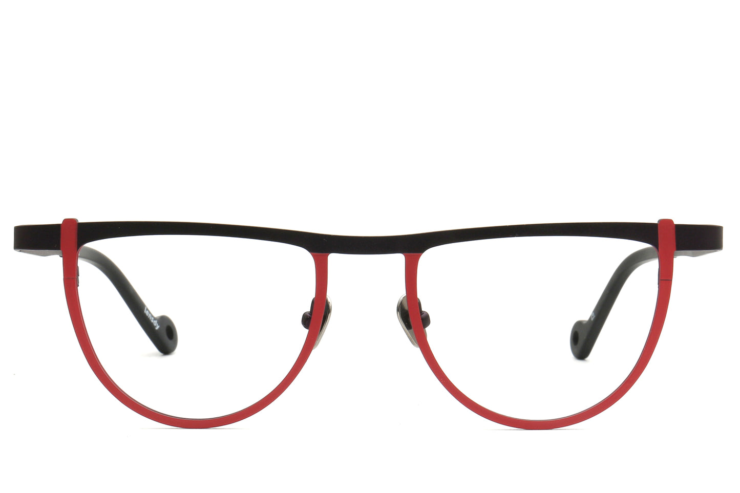 Bomb Semi-Circle Titanium Eyeglasses Frame - Bold & Stylish