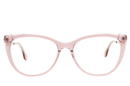 Cat-Eye Eyeglasses Frame - Bold Acetate & Metal Design