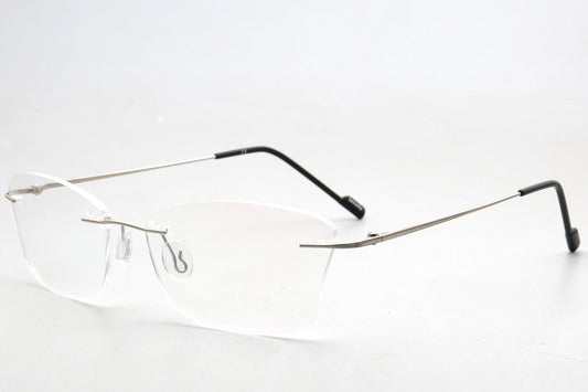 Limitless Rimless Eyeglasses - Stainless Steel 