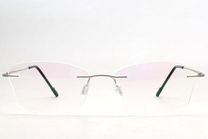 Limitless Rimless Eyeglasses - Stainless Steel 