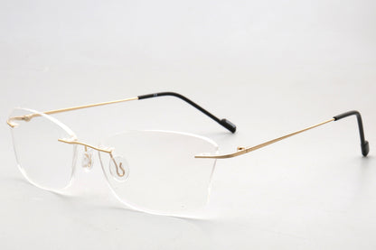 Limitless Rimless Eyeglasses - Stainless Steel 