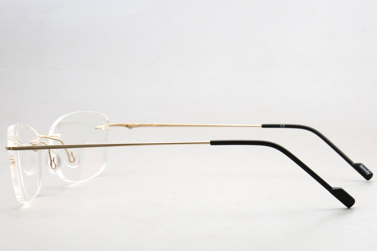 Limitless Rimless Eyeglasses - Stainless Steel 