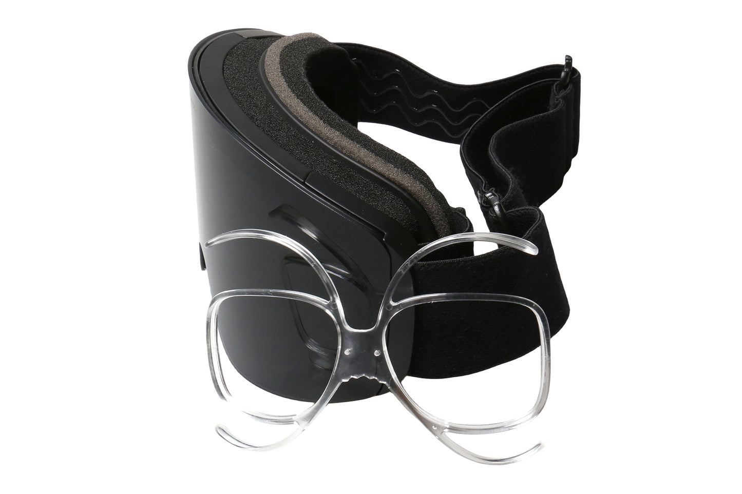 Alpine Black Snow Goggles - Magnetic Lens