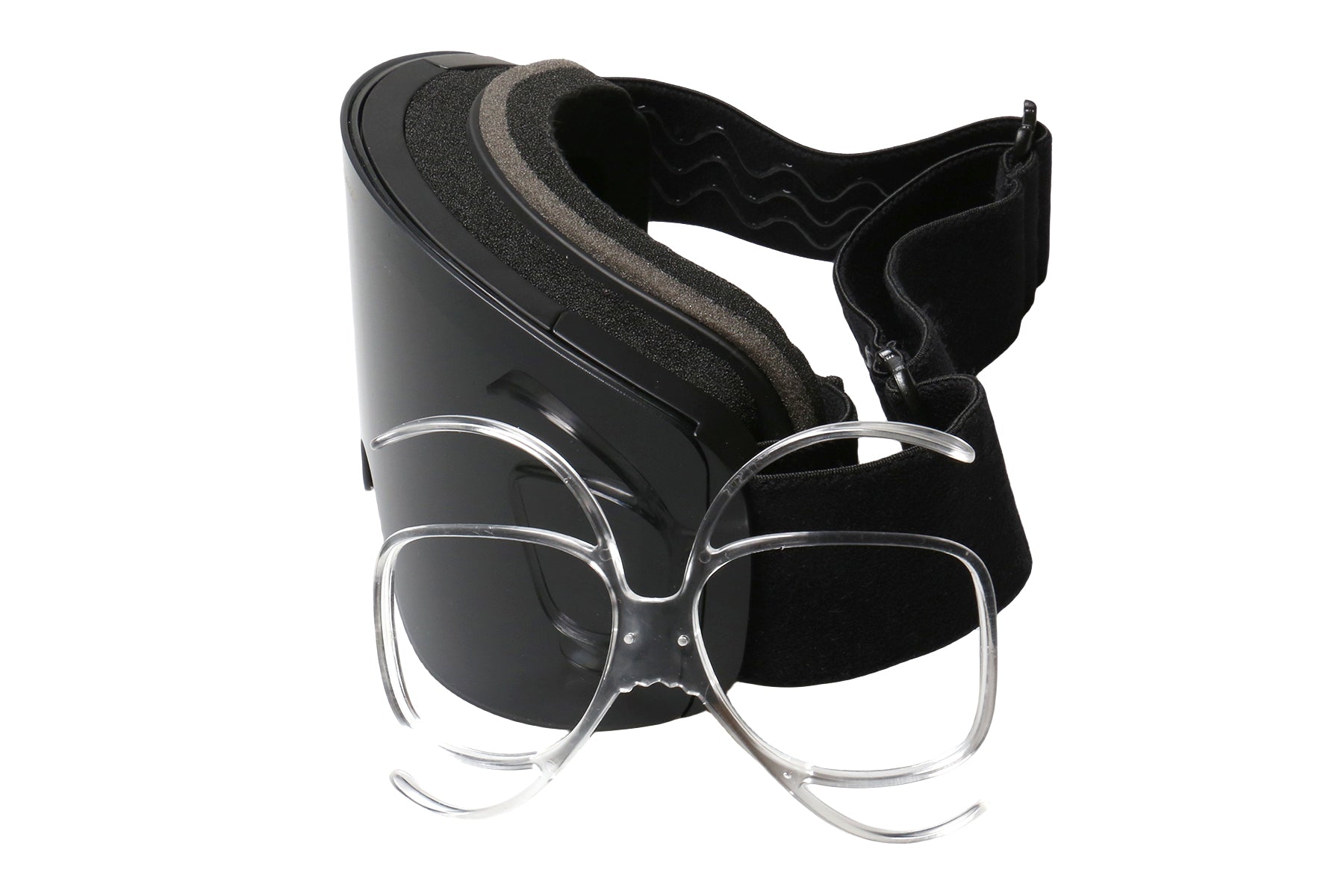 Alpine Black Snow Goggles - Magnetic Lens