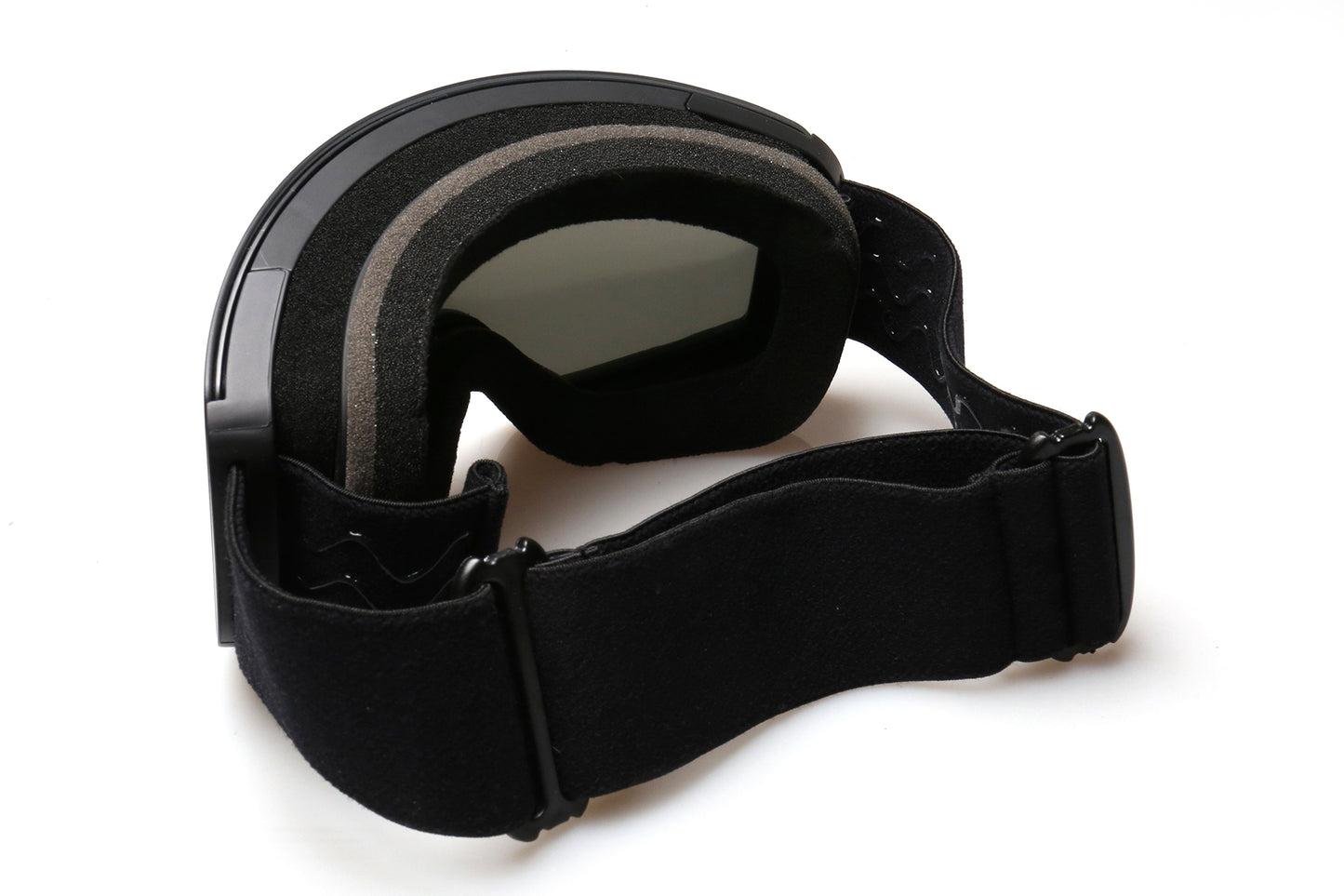 Alpine Black Snow Goggles - Magnetic Lens