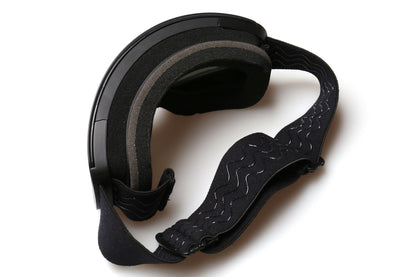 Alpine Black Snow Goggles - Magnetic Lens