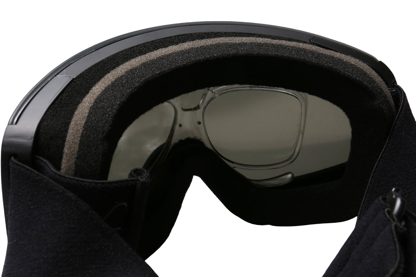 Alpine Black Snow Goggles - Magnetic Lens
