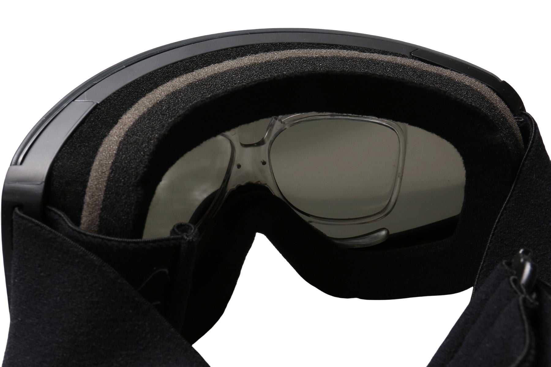 Alpine Black Snow Goggles - Magnetic Lens