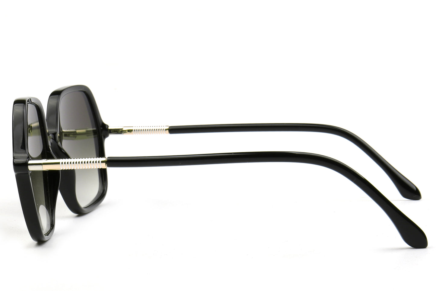 Eclipsa Oversized Square Sunglasses - Cosmic Black 