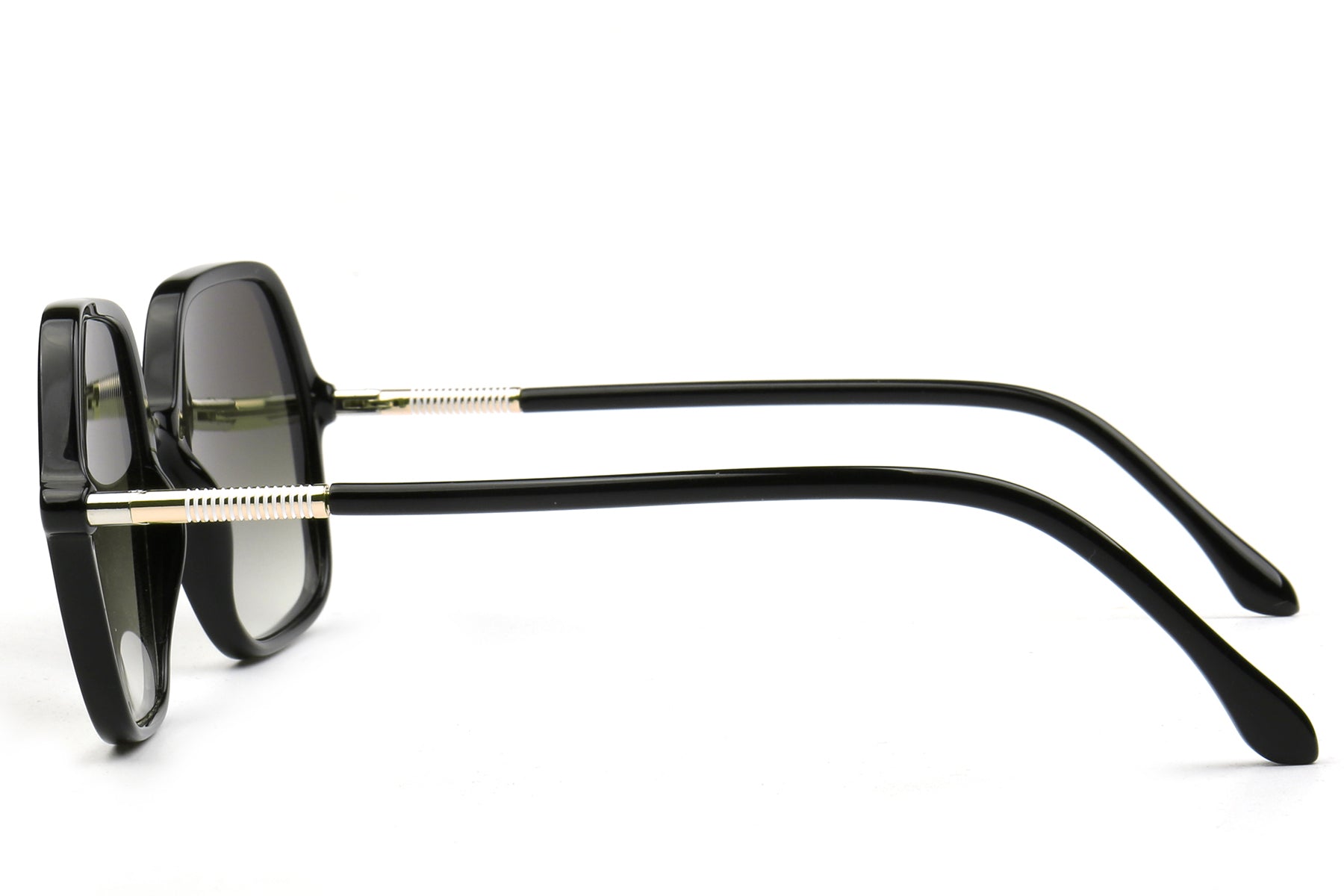 Eclipsa Oversized Square Sunglasses - Cosmic Black 