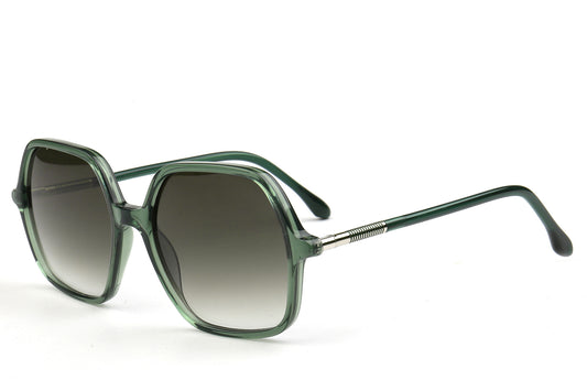 Oversized Square Eyeglasses Frame - Cosmic Elegance