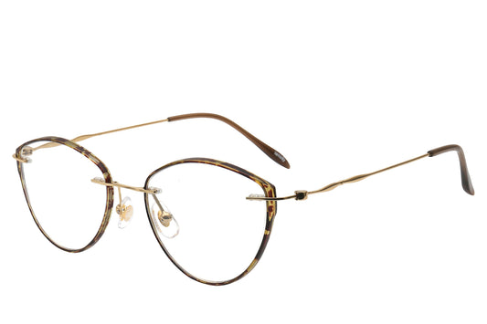 Vintage retro cat-eye glasses - front view